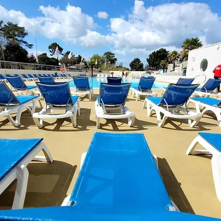 Nyaraló Bungalow De 3 Chambres Avec Piscine Partagee Terrasse Et Wifi A Jean De Monts A 3 Km De La Saint-Jean-de-Monts